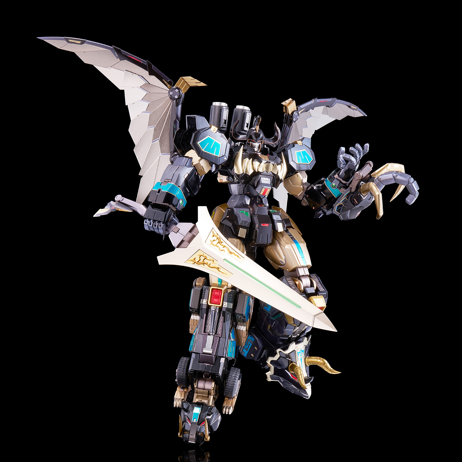 [GO! KARA KURI Combine] Dino Megazord (Black Limited Edition)